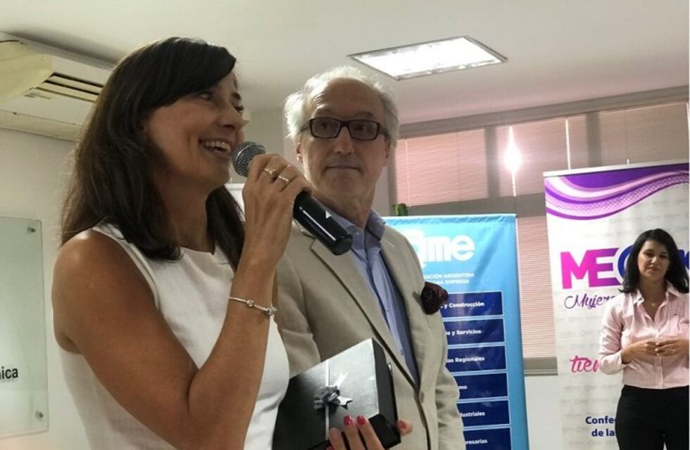 El premio para la Mujer Empresaria del Año fue para la maderera Valeria Oliva