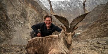 Bryan Kinsel Harlan, el cazador estadounidense que desembolsó una fortuna para matar a una cabra en peligro de extinción\u002E
