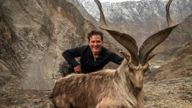Bryan Kinsel Harlan, el cazador estadounidense que desembolsó una fortuna para matar a una cabra en peligro de extinción\u002E