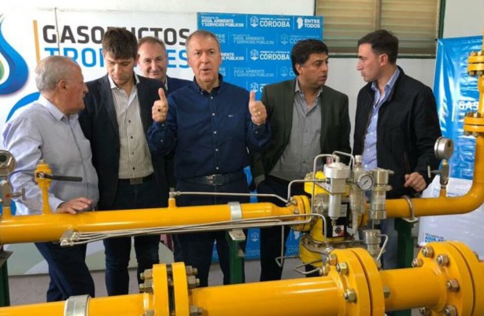 Para Schiaretti, "El gasoducto abre la posibilidad para que haya producción"