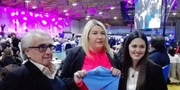 La gobernadora Rosana Bertone en contra del aborto