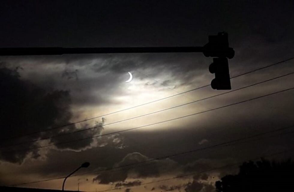 Así se vivió el eclipse solar en Salta