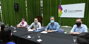 Luis Castellano con Juan Marcos Aviano