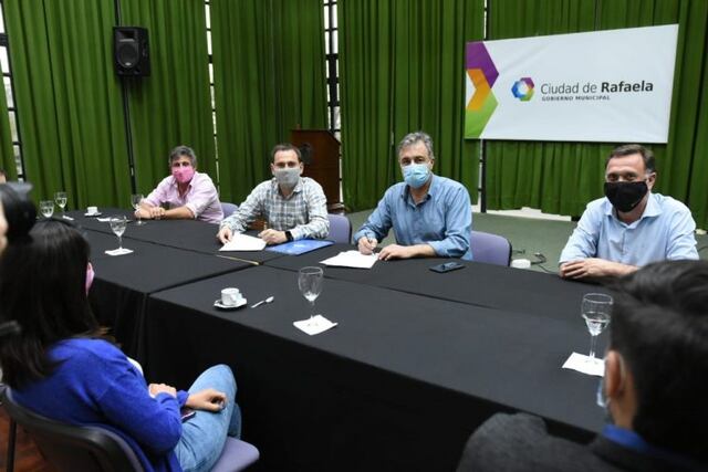 Luis Castellano con Juan Marcos Aviano