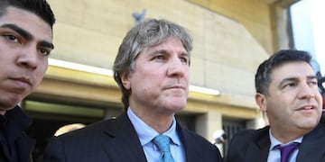 El ex presidente Amado Boudou el 04/08/2017 ante juzgados de Buenos Aires, Argentina\u002E\r\n(Vinculado al texto de dpa \
