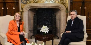 Alicia Kirchner y Mauricio Macri