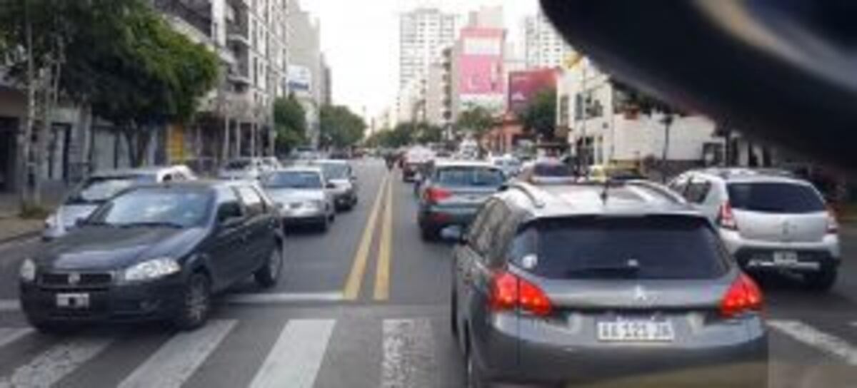 Desde la ambulancia de Saraco en Buenos Aires