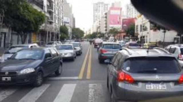 Desde la ambulancia de Saraco en Buenos Aires