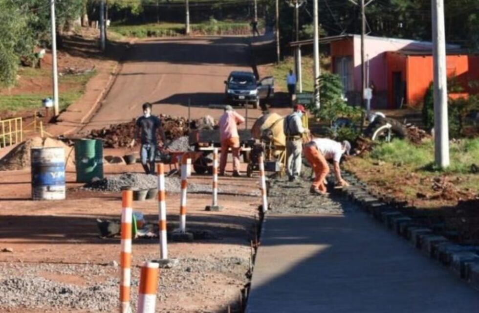 La municipalidad de San Pedro retoma obras con fondos propios