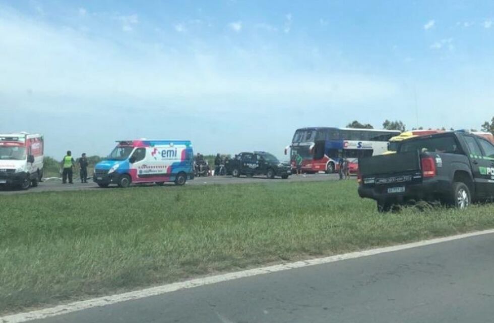 Falleció un hombre atropellado sobre la autopista Rosario-Córdoba