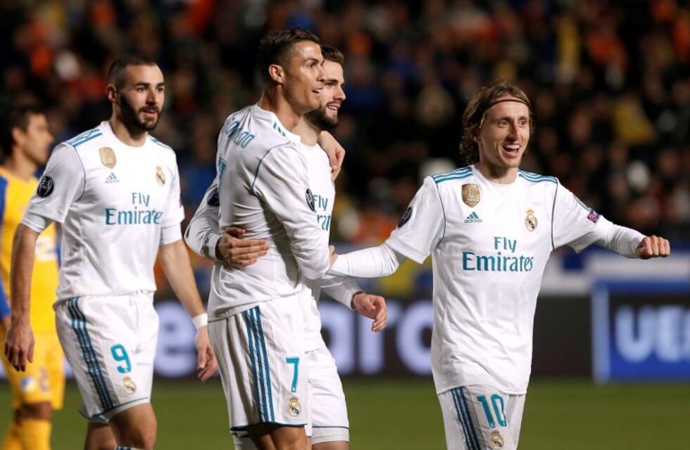 Champions League: Real Madrid aplastó 6-0 al APOEL y selló su pase a octavos