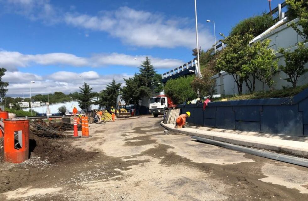 Pusieron en marcha la obra de ampliación del puente de ingreso a Carlos Paz