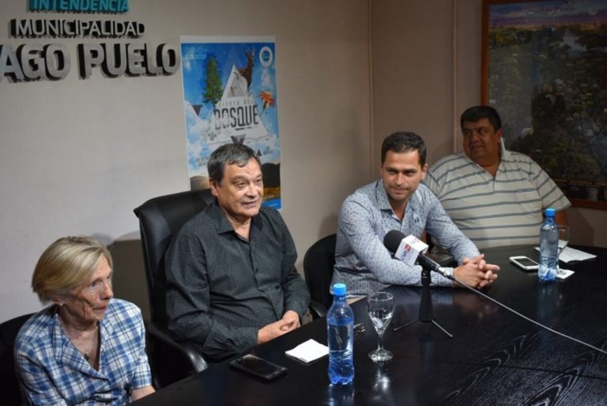 El intendente de Lago Puelo, Raúl Ibarra\u002E