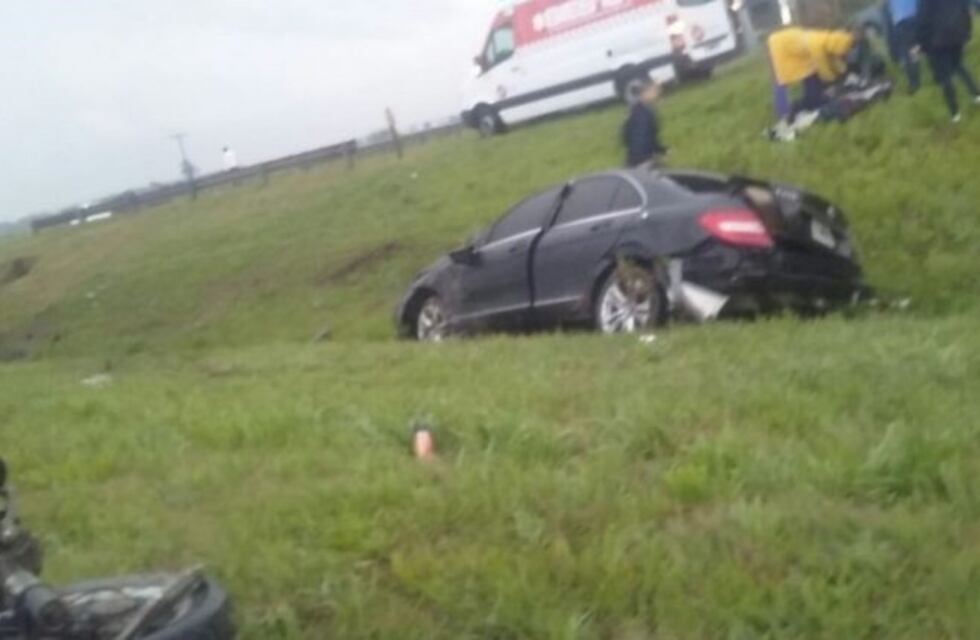 Un joven despistó en medio de la tormenta y resultó herido