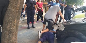 Disturbios entre vecinos y naranjitas\u002E