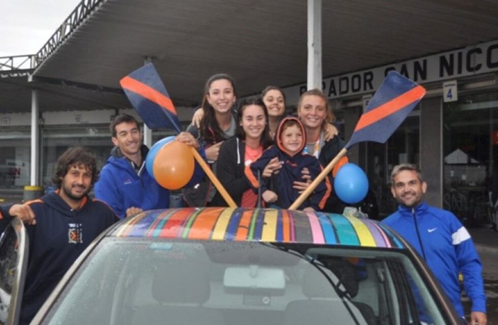 Entre festejos y caravana: así recibieron a Sol Ordas en San Nicolás