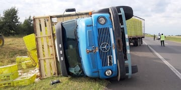 Accidente Ruta Nacional 14\nCrédito: Policía Entre Ríos
