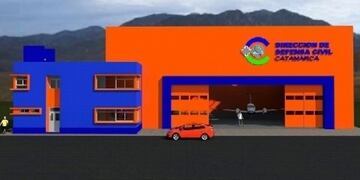 Defensa Civil Catamarca tendrá un hangar de Ayuda Humanitaria