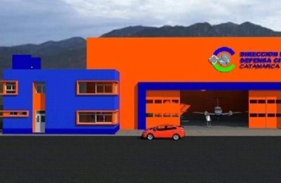 Defensa Civil Catamarca tendrá un hangar de Ayuda Humanitaria