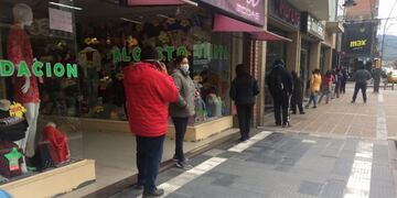 Actividad comercial en Jujuy, en cuarentena