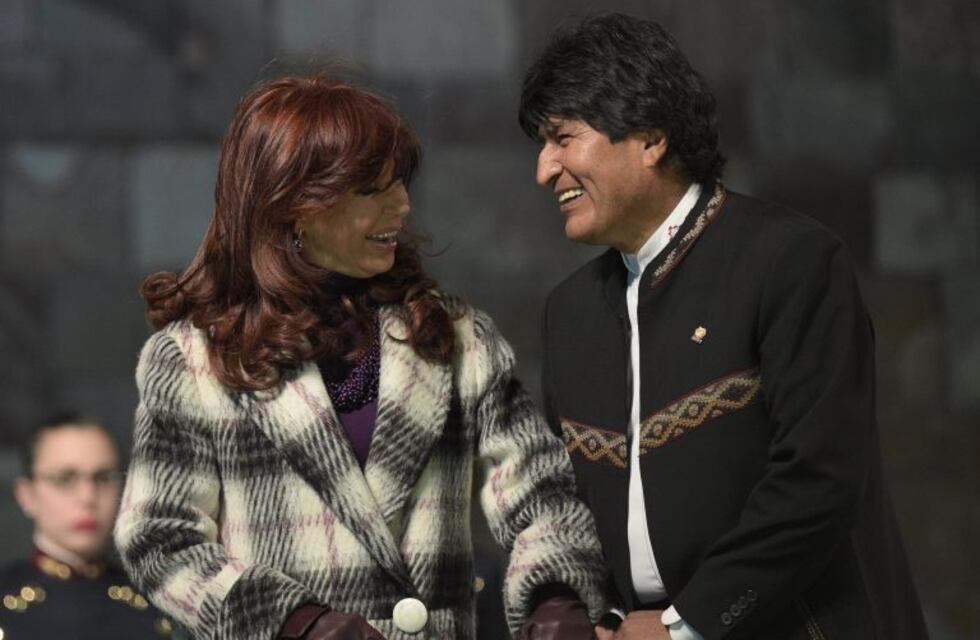 Evo Morales defendió a Cristina y el canciller Faurie salió al cruce