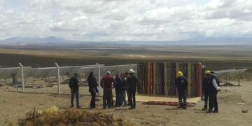 Inauguraron una planta solar en Olaroz Chico, Jujuy