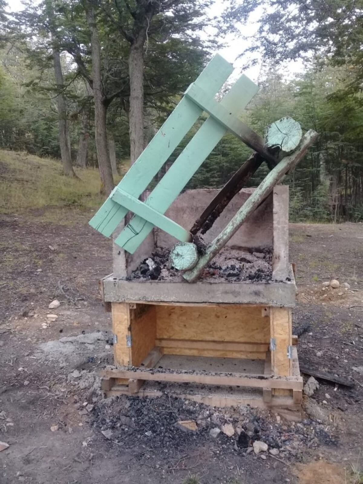 Actos de vandalismo en Ushuaia\u002E