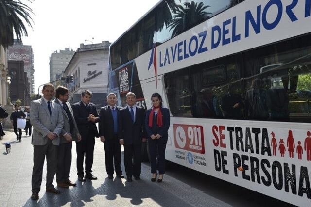 Concientizan sobre Trata de Personas a empresas de micros de larga distancia\u002E (Comunicación Gobierno Tucumán)