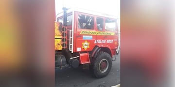 Robaron a los Bomberos de Ataliva Roca (Facebook)