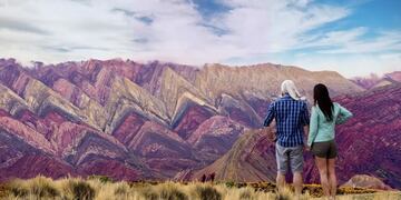 Quebrada del Hornocal, en Jujuy