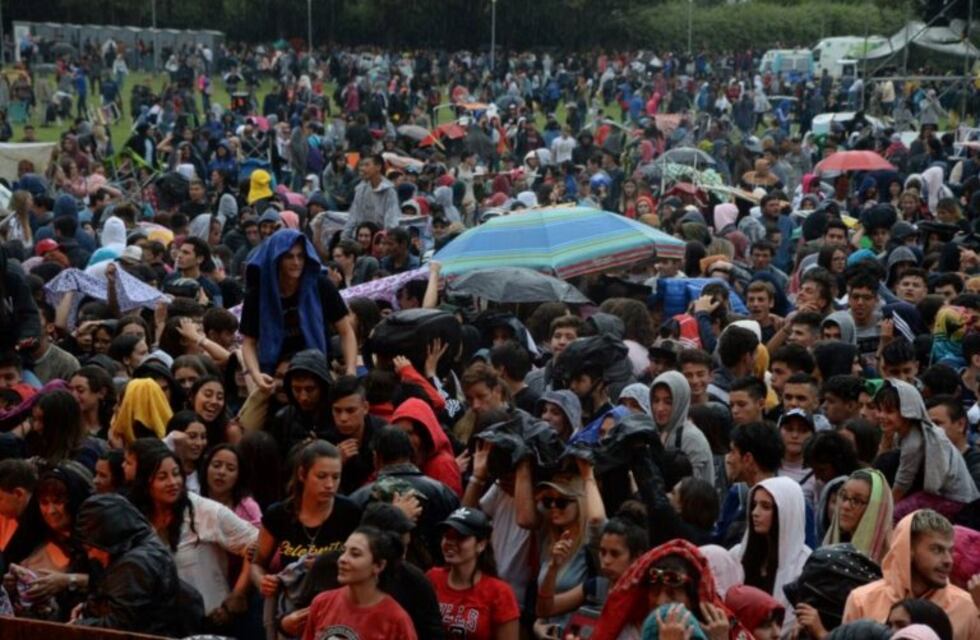 Por la tormenta, se suspendió el cierre de la fiesta de Olavarría