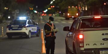 Controles de la Policía de Córdoba por coronavirus\u002E