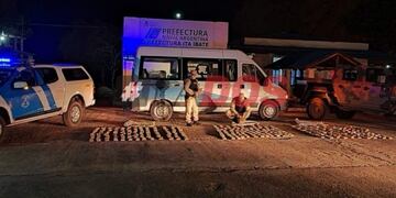 Ambulancia con un cargamento con marihuana\u002E