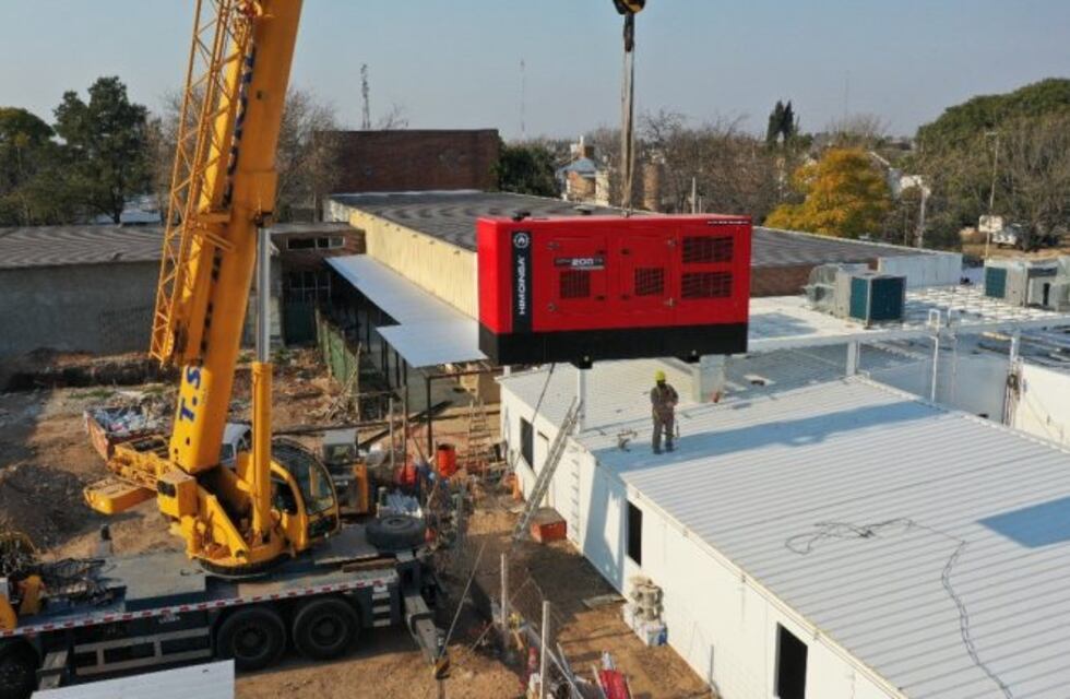 Avanza a paso firme el segundo hospital modular provincial