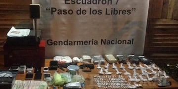 Desarticularon un búnker de drogas en Paso de los Libres\u002E (Foto: El Litoral)