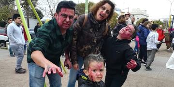 Marcha zombies Punta Alta