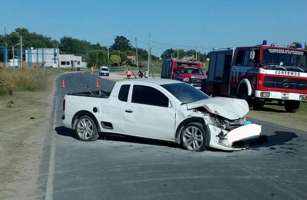 Paranaense con lesión cerebral grave tras accidentarse en Crespo