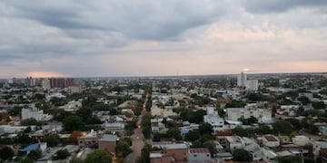 Día agradable, pero con amenaza de lluvias en Resistencia\u002E (Web)\u002E