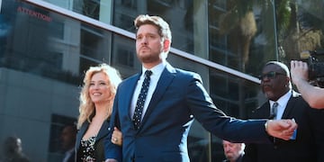 Luisana Lopilato y Michael Bublé\u002E (Frederic J\u002E Brown/AFP)