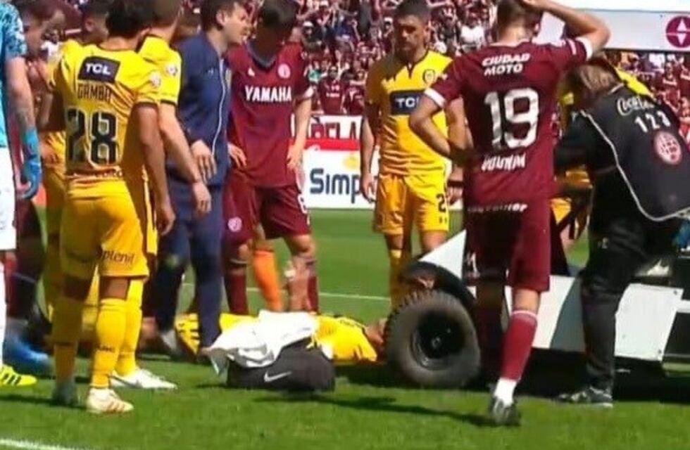 Novaretti aclaró la polémica sobre el golpe de Rossi: "Me parece que no fue penal"