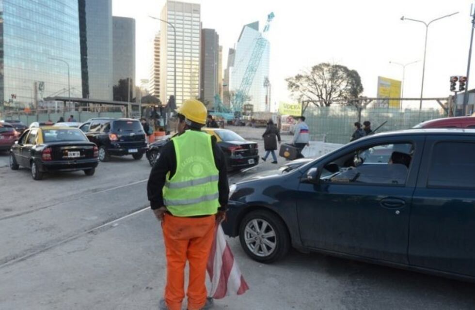 Los cambios en el tránsito en Retiro por las obras del Paseo del Bajo ya rigen