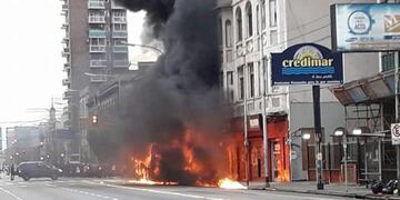 Colectivo en Avellaneda