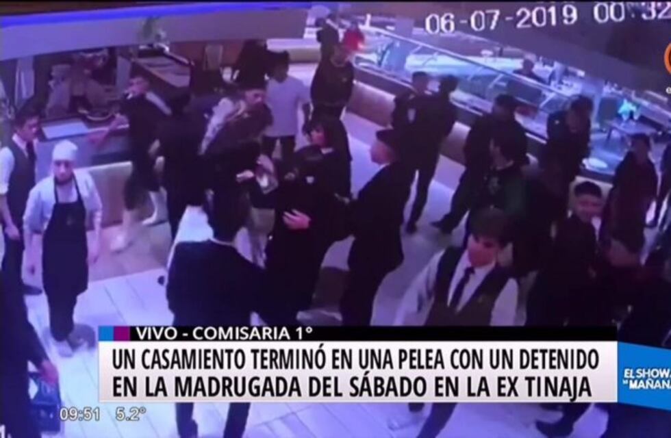 Trompadas, heridos y detenidos en un casamiento en Córdoba