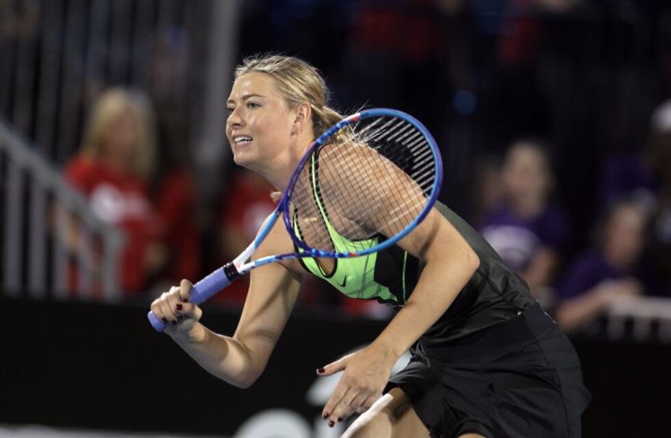 Maria Sharapova regresó a las canchas tras ocho meses de inactividad