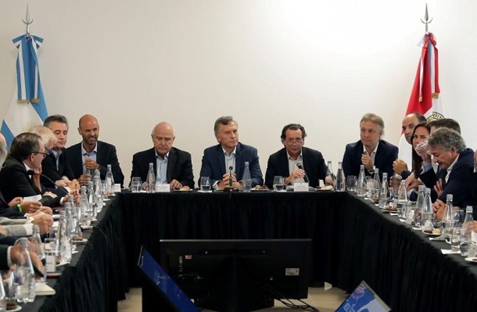 Macri se reunió en Timbúes con la Mesa Nacional de la Soja