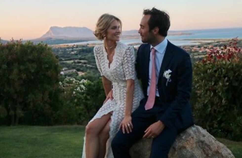 Imágenes del romántico casamiento de Liz Solari en Italia