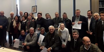 Entrega de distinciones a excombatientes de Malvinas en San Francisco, Córdoba