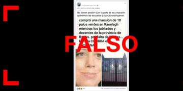 Es falso que Vidal compró una mansión en Berazategui por US$ 10 millones