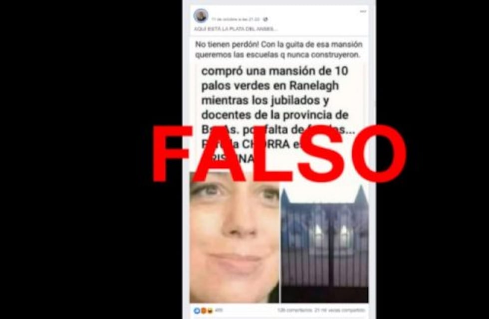 Es falso que Vidal compró una mansión en Berazategui por US$ 10 millones