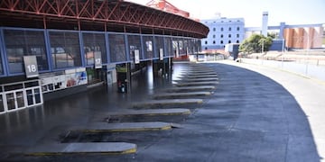 Imágenes de la terminal de Córdoba vacía en plena cuarentena por coronavirus\u002E